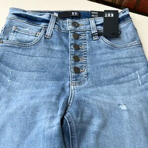 KUT From The Kloth Rachel High Rise Mom Jean